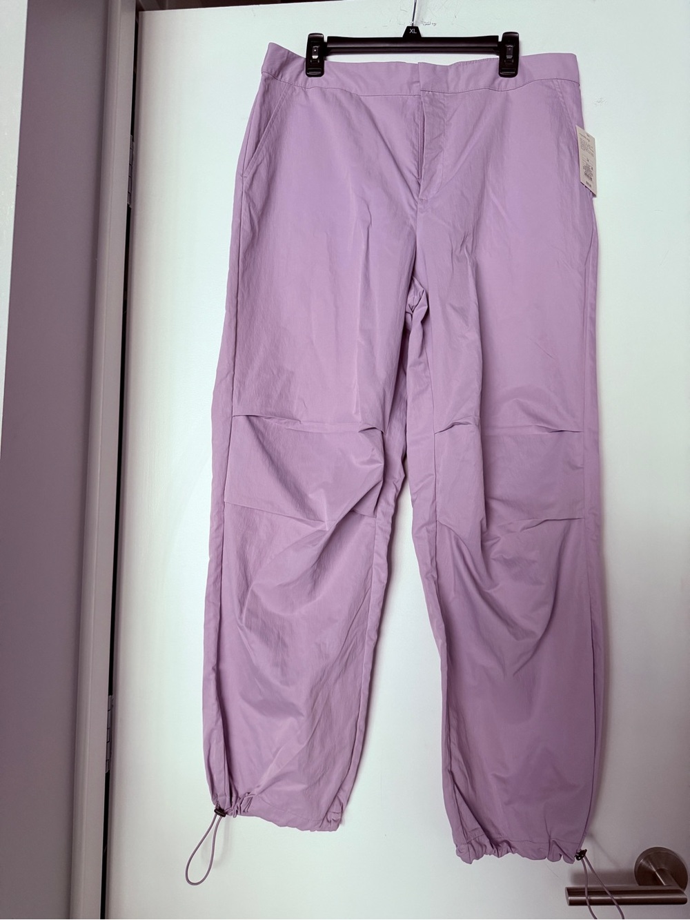 Lavender Windbreaker Jogger Pants - 14, NWT